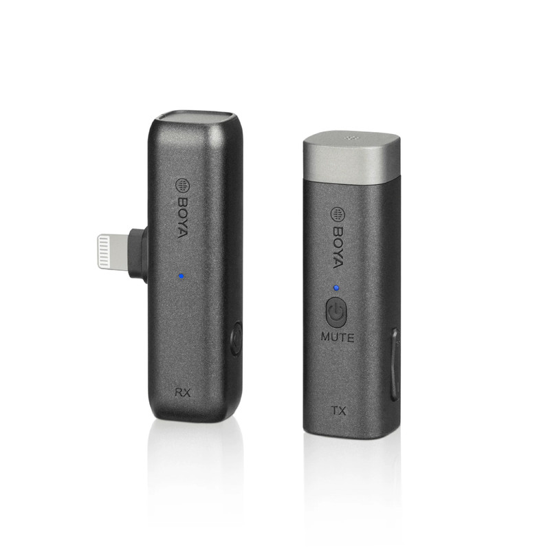 Boya BY-WM3D 2.4 GHz Wireless Microphone - Apple - ميكروفون